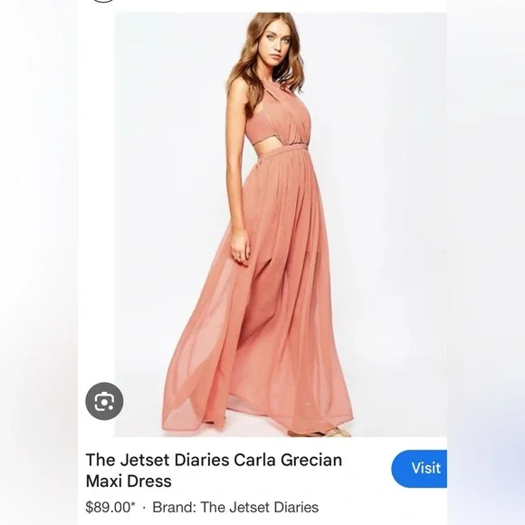 The Jetset Diaries Burnt Orange Maxi Dress - Picture 7 of 7